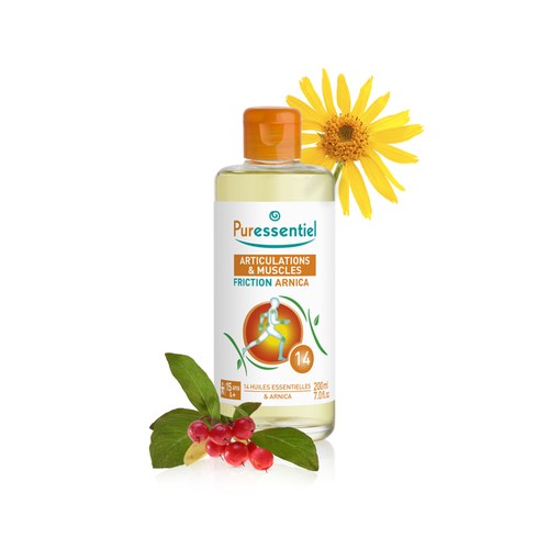 Puressentiel Friction articulations & muscles arnica 14 HE - 200 ml