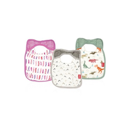 NUBY Bavoir 100% Coton   - 0m + ID4429