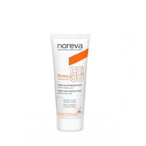NOREVA NORESUN GRADUAL UV CRÈME Teintée  TRÈS HAUTE PROTECTION SPF 50+