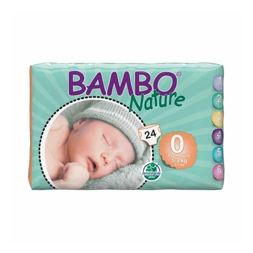 Bambo Nature couches prématuré 1-3 Kg