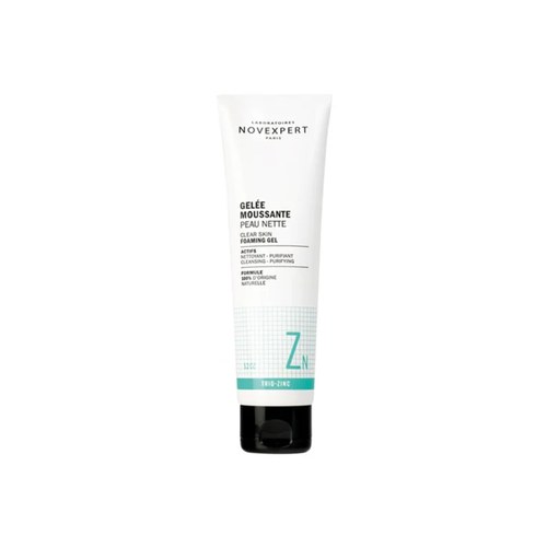 NOVEXPERT GELEE MOUSSANTE PEAU NETTE TRIO-ZINC 150 G