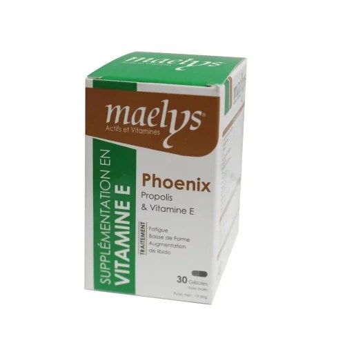 maelys phoenix propolis et vitamine E 30 gélules