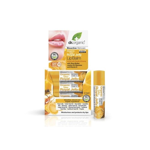 Dr. Organic  Baume lèvre à la gelée royale 5.7 ml