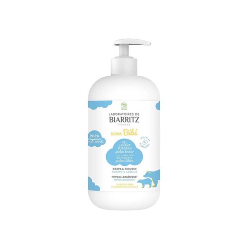 BIARRITZ ALGA NATIS GEL LAVANT SURGRAS CERTIFIÉ BIO 200ml