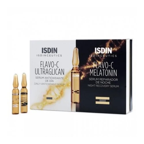 ISDIN ISDINCEUTIQUE FLAVO-C 24H PACK 10+10 Ampoules
