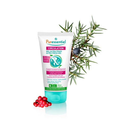 Puressentiel Gel ultra-frais circulation 17 HE -125ml