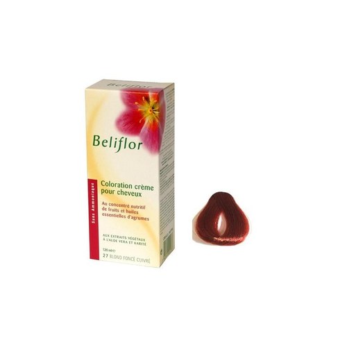 Beliflor UNIDOSE N° 27 BLOND FONCE CUIVRE 120ml