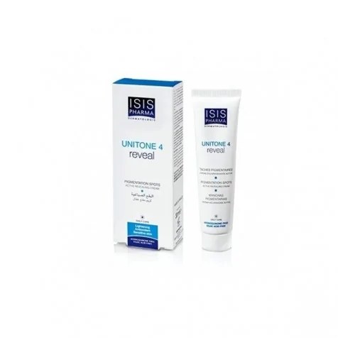 Isis pharma unitone 4 reveal crème éclaircissante active (30 ml)