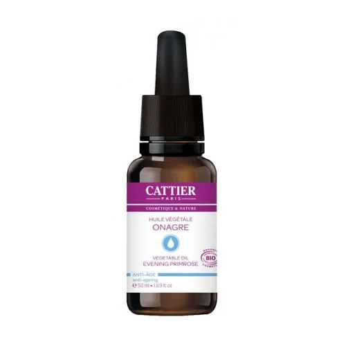 Cattier  HUILE VÉGÉTALE D'ONAGRE BIO 50ml