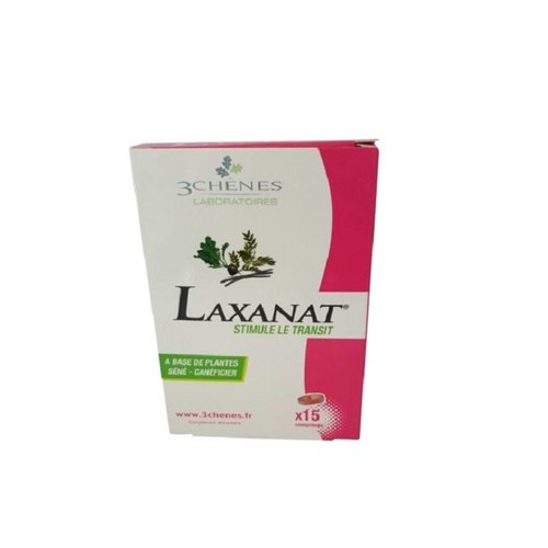 3 CHENES LAXANAT STIMULE LE TRANSIT 15 CAPSULES