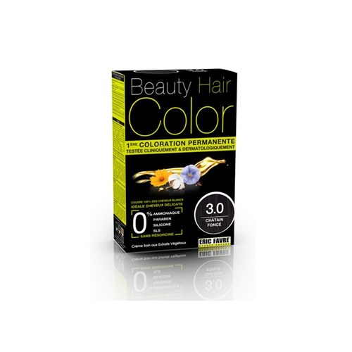 BEAUTY HAIR COLOR Châtain Foncé 3.0 - 160ml