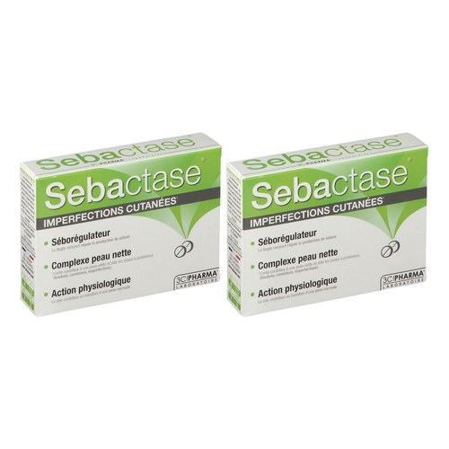 3 Chênes sebactase imperfections cutanées 30 COMP