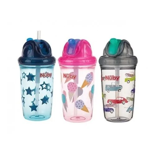 NUBY  Goblet Flip -It en Tritan™  300 ml +12 mois - 20-NV0414018
