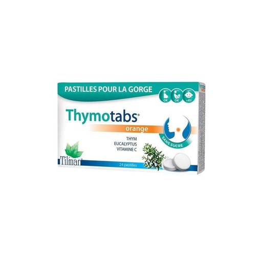 TILMAN Thymotabs Orange 24 Pastilles
