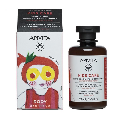 APIVITA SHAMPOOING/APRES SHAMPOOING GRENADE&MIEL 250ML