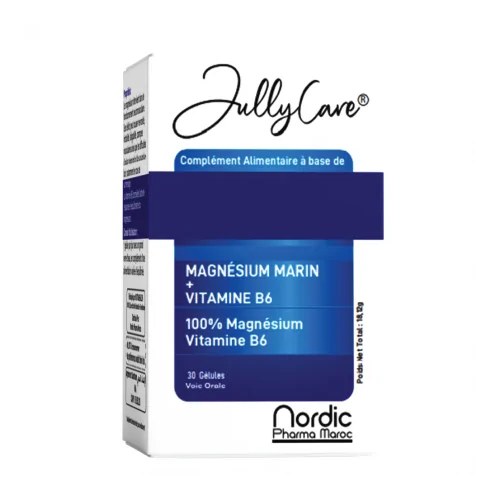 JULLYCARE Magnésium-MARIN 30 GÉLULES
