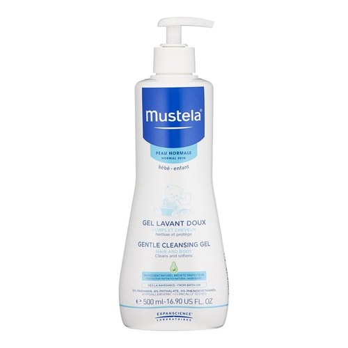 MUSTELA  Gel Lavant Sans Savon 500ml