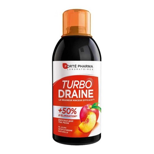 Forte Pharma Turbo Draine Minceur peche  (500 Ml)