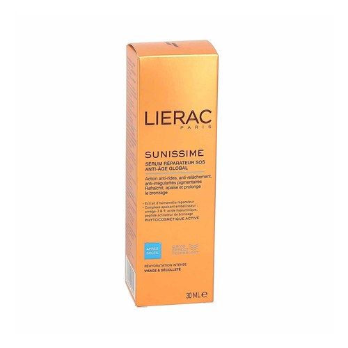Lierac Sunissime Après Soleil Sérum Réparateur SOS Anti-âge Global 30ml