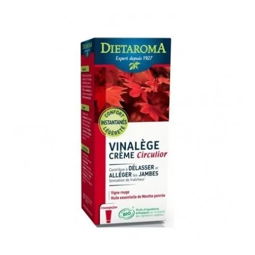 Dietaroma vinalège crème circulior bio 100ml