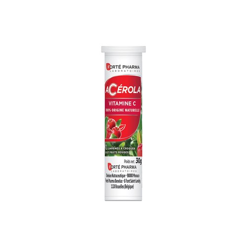 Forté Pharma Acérola Vitamine C 12 Comprimés