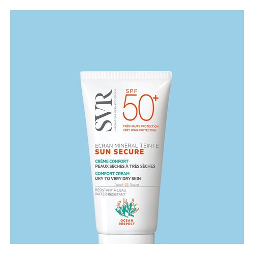 SVR SUN SECURE ÉCRAN MINÉRAL TEINTÉ SPF50+ CRÈME PEAUX SÉCHES 50ML