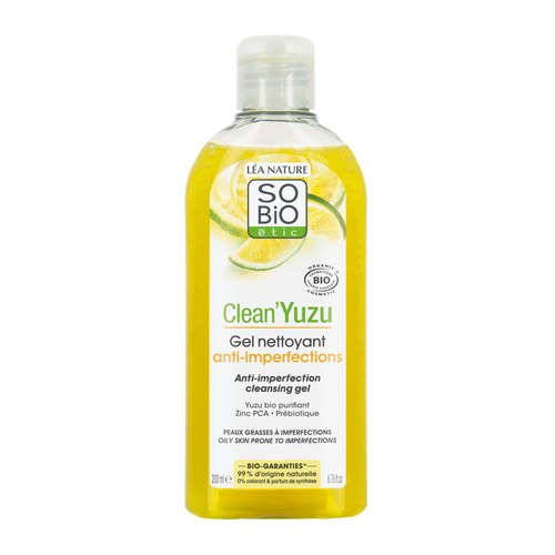 So Bio Yuzu Gel Nettoyant Anti-imperfections 200Ml