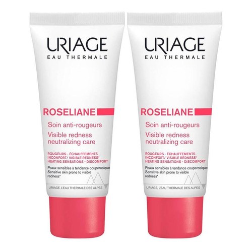 URIAGE ROSELIANE CREME ANTI-ROUGEURS 40ml Décongestionne - Apaise - Hydrate