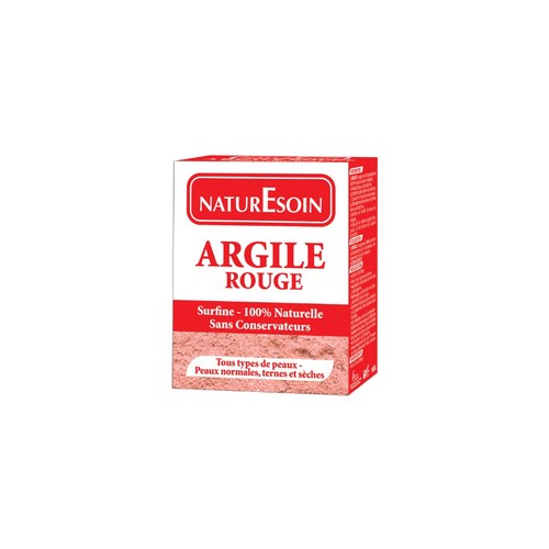 NATURE SOIN ARGILE ROUGE 100g