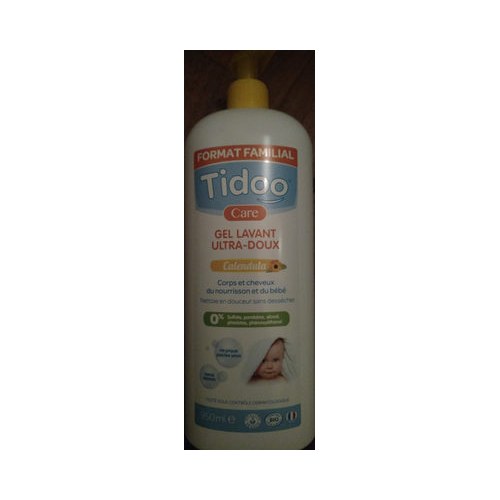Tidoo Gel Lavant ultra-doux au Calendula 475ml