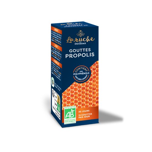 Dietaroma  Gouttes Propolis bio - 15 ml