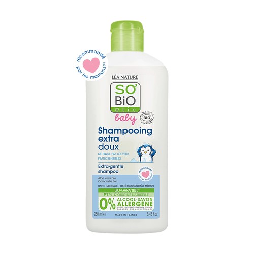 SO BiO Baby SHAMPOOING EXTRA-DOUX - 250ML