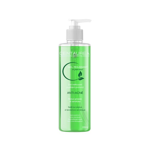 Centaurea Gel Moussant Purifiant Anti Acne 200ml