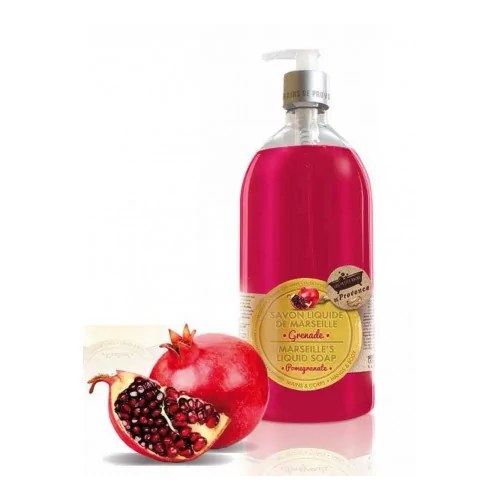 LES PETITS BAINS DE PROVENCE SAVON LIQUIDE GRENADE 1 L