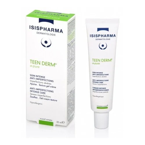 Isis pharma teen derm alpha pure soin intense anti-imperfections 30 ml