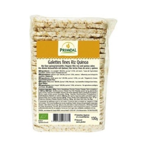 Galettes fines riz quinoa 130g