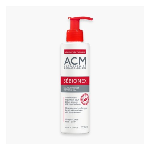 ACM SÉBIONEX GEL NETTOYANT PEAUX GRASSES ET À IMPERFECTIONS 500 ML