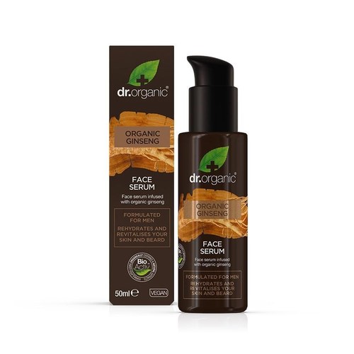 DR.ORGANIC Ginseng Sérum Visage pour hommes 50ml