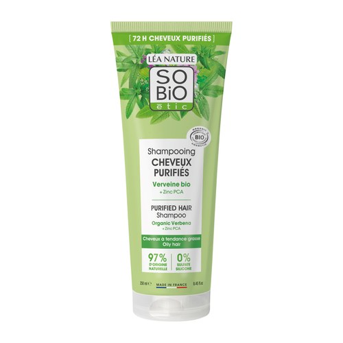 SO BIO Shampoing cheveux souples verveine 250ml