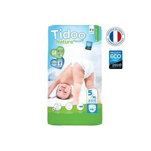 TIDOO COUCHES TAILLE 5/XL 11-25KG JUMBO