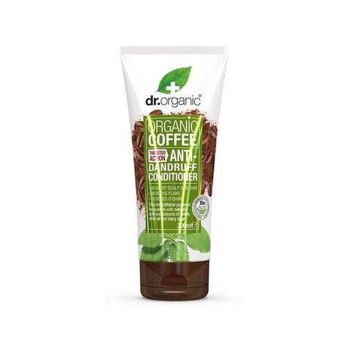 Dr. Organic Après Shampooing Revitalisant antipelliculaire à la menthe café - 265 ml
