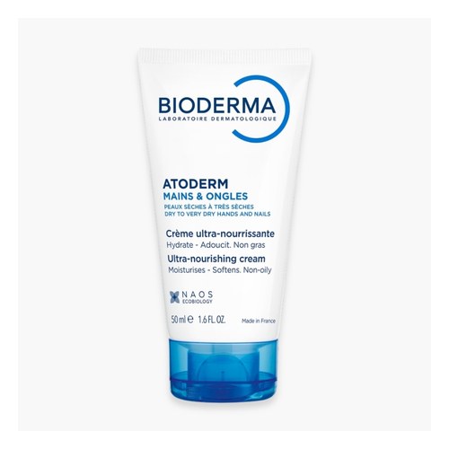BIODERMA ATODERM MAINS & ONGLES CRÈME ULTRA NOURRISSANTE 50 ML