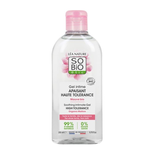 SO BIO GEL INTIME FLEUR DE MAUVE HYPOALLERGENIQUE 200 ML