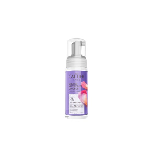 Cattier MOUSSE NETTOYANTE VISAGE- NUAGE CELESTE 150ml