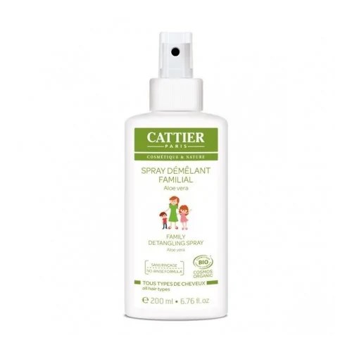 Cattier SPRAY DÉMÊLANT FAMILIAL – Sans rinçage 200ml