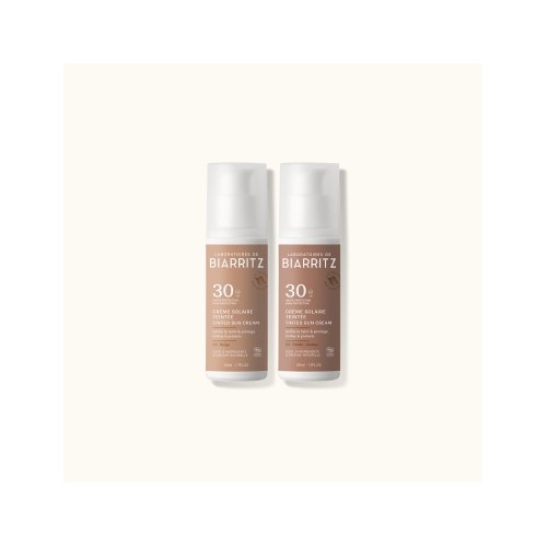 Biarritz ALGAMARIS - Crème solaire Visage Teintée SPF30 beige