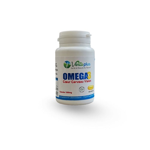 VERTU PLUS OMEGA 3 1000mg 50 CAPSULES