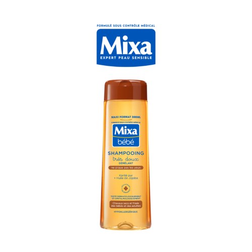 MIXA Shampooing bébé démêlant très doux - 250 ml