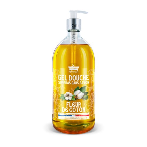 LES PETITS BAINS DE PROVENCE GEL DOUCHE FLEUR DE COTON 50ML