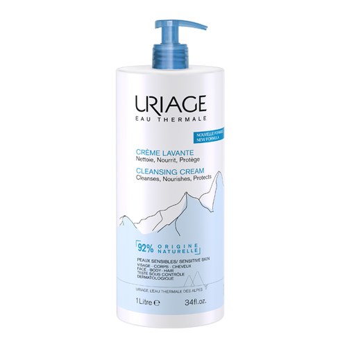 URIAGE CREME LAVANTE 500ml Surgras Moussant Sans Savon